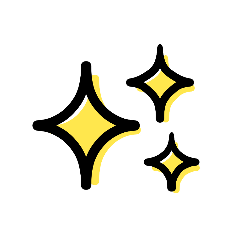 浴室の鏡の汚れが落ちて、ピカピカになっているイメージ画像