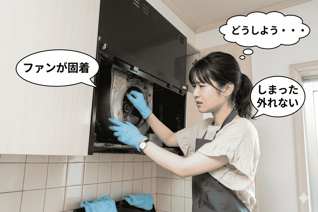 DIY失敗例またはプロの専門道具一式