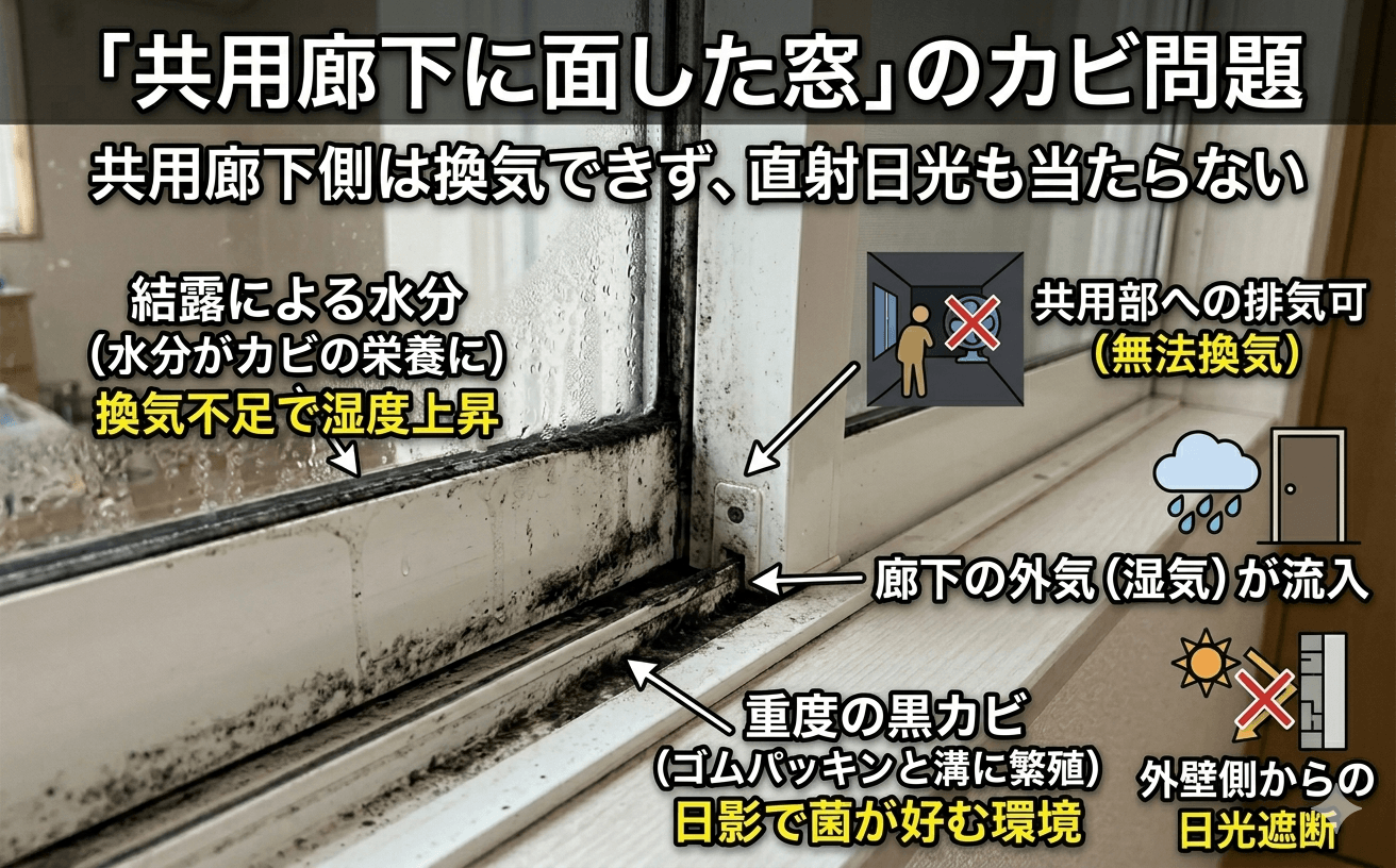 千葉県内の窓サッシカビ事例マップのイメージ