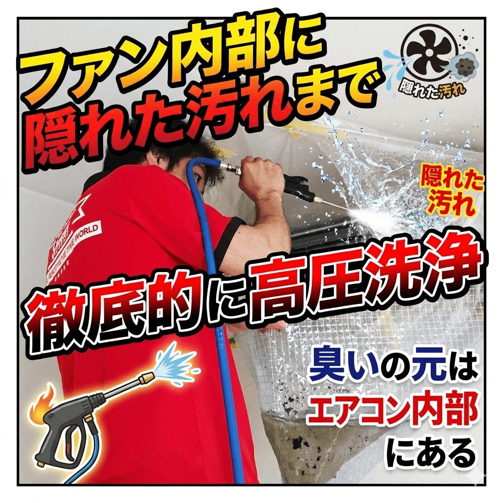 千葉市若葉区エアコンクリーニング業者イメージ②