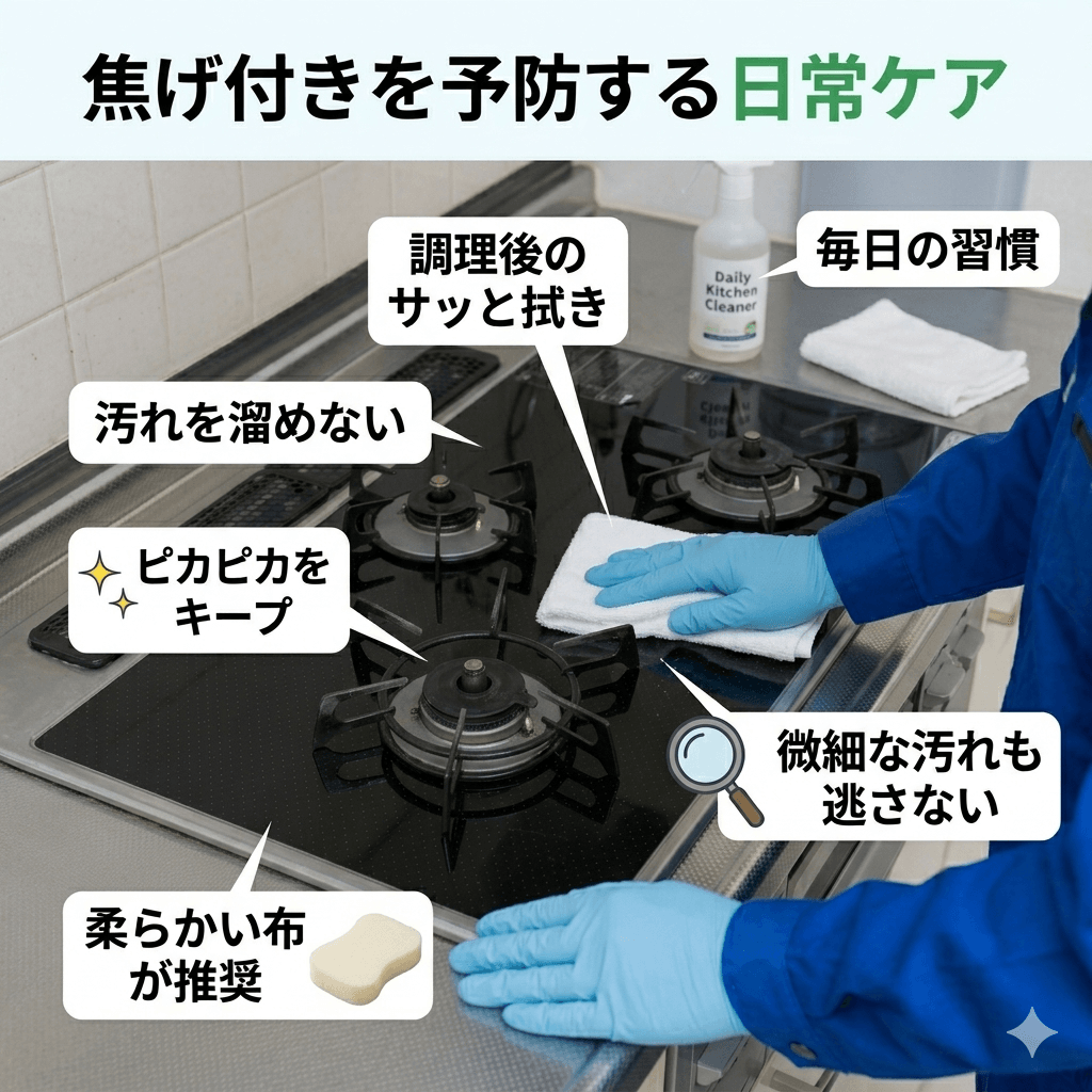 五徳の焦げ付きの落とし方｜IHの焦げも簡単に落とせる掃除方法をプロが解説