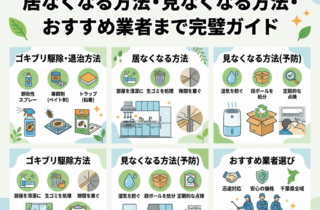ゴキブリ駆除・退治・対策完全ガイド｜居なくなる方法から業者まで【千葉県対応】